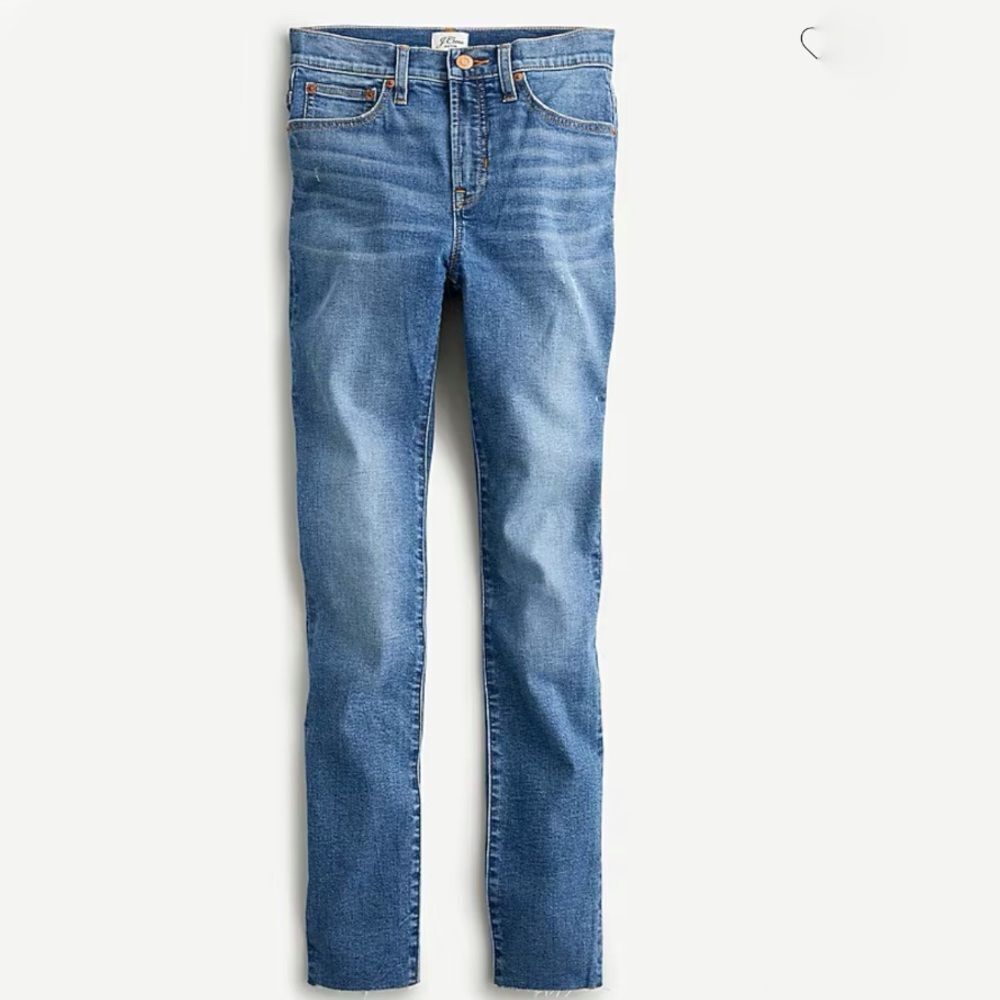 J. Crew 10” Toothpick Skinny Jeans Saybrook Wash